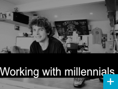 Opportunities of working with Millennials